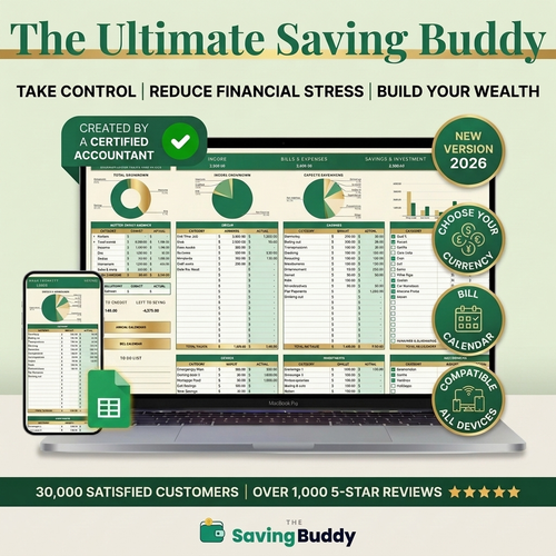 The Ultimate Saving Buddy [ FREE TODAY]